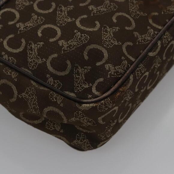 CELINE C Sulky Hand Bag Canvas Brown - Picture 15 of 16